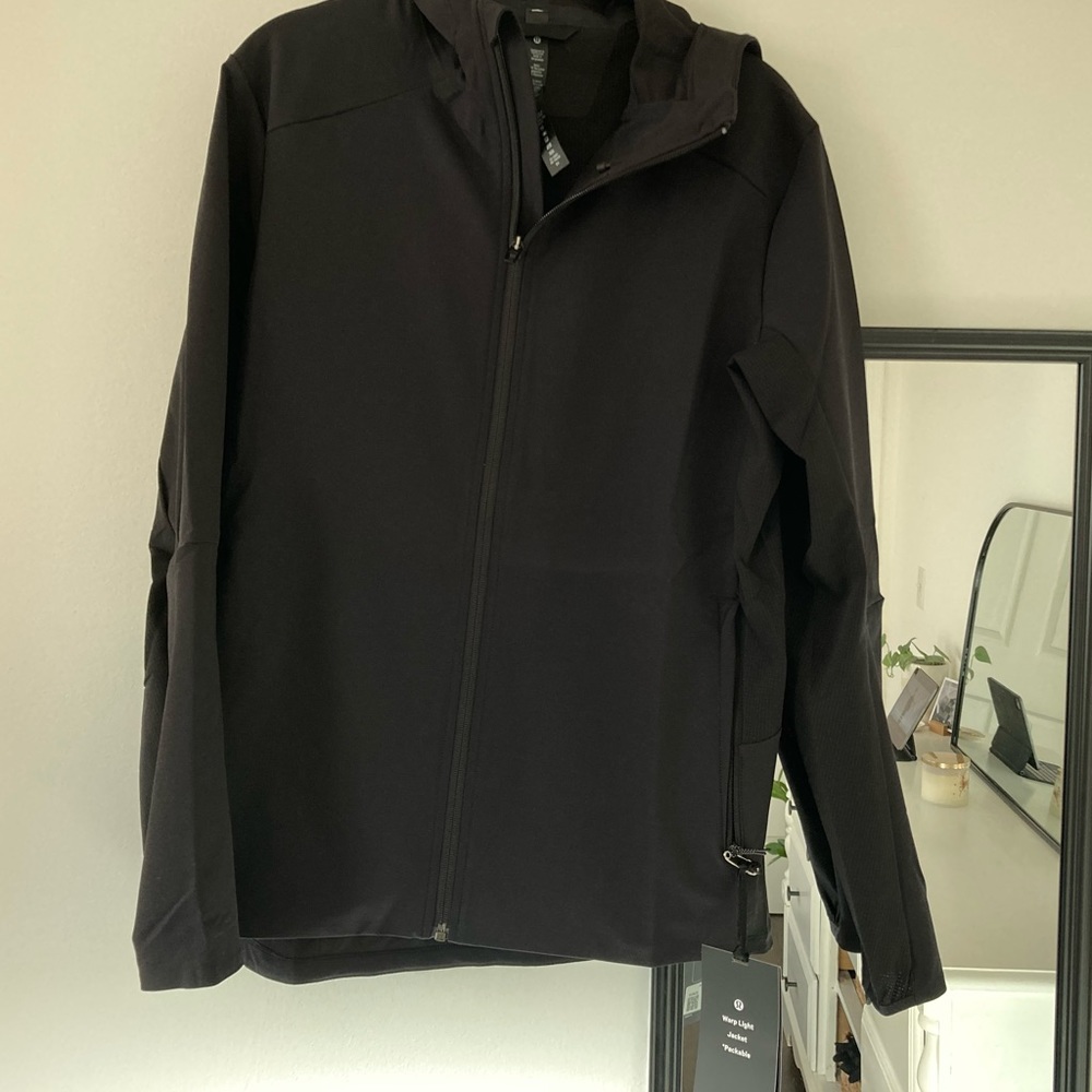 Lululemon warp lite jacket | size small | black